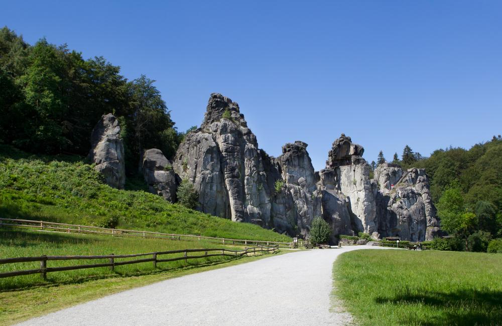 Externsteine teutoburgerwald detmold