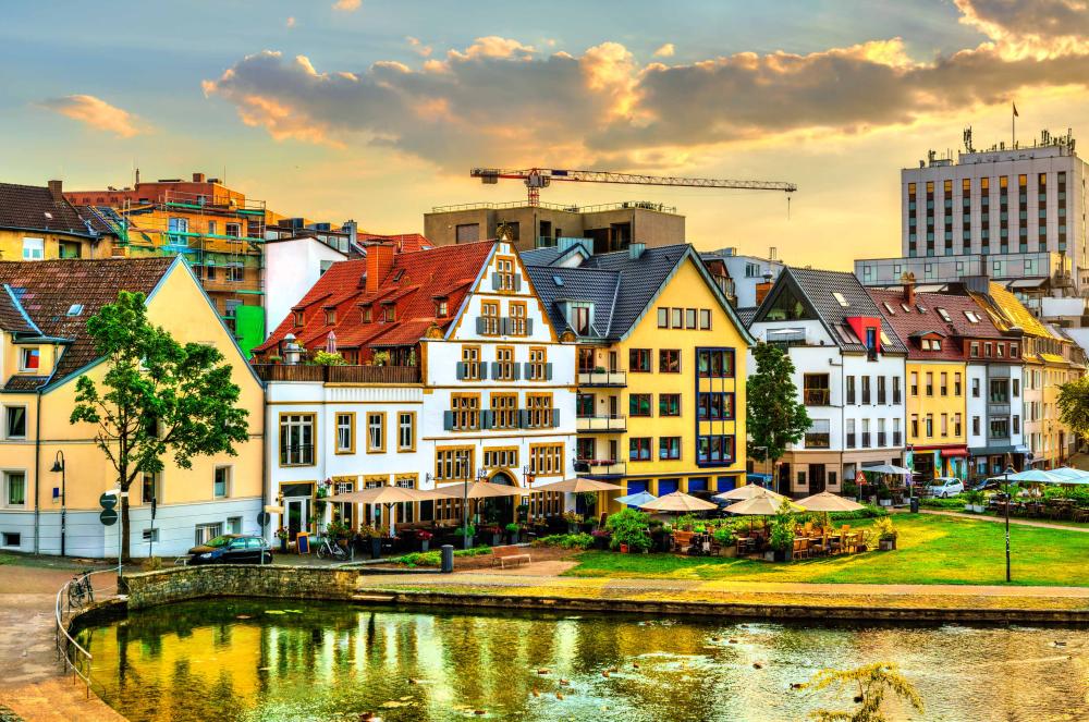 Centrum Paderborn Duitsland