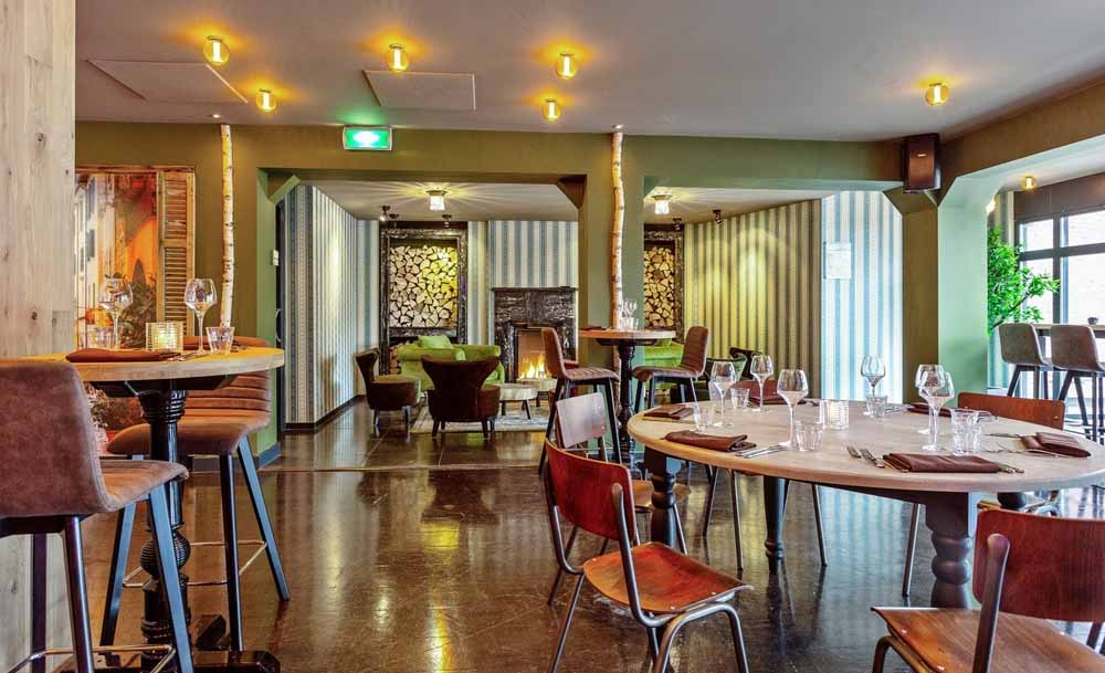 Hotelarrangement hotel de schout overzicht tafels