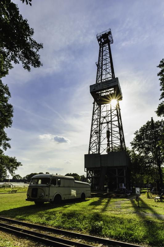 Wietze Erdoelmuseum Bohrturm CCBYSA MTiemann 20130805 2