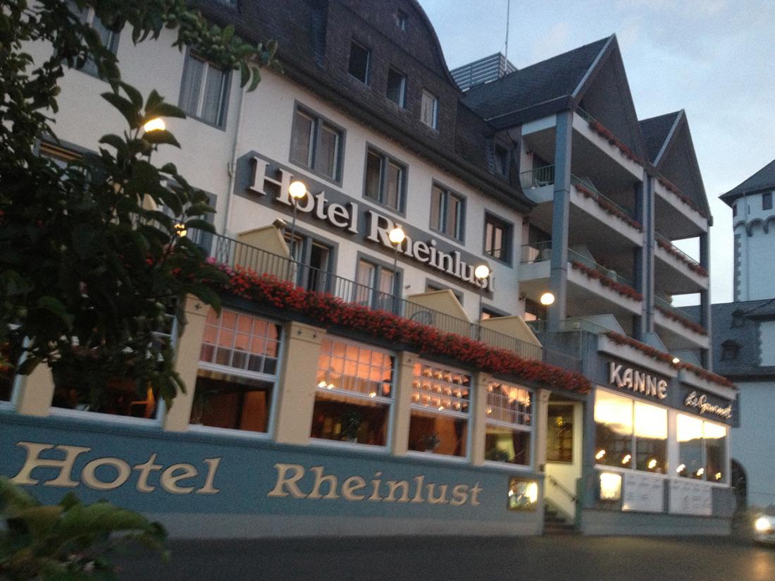 Hotelarrangement Rheinlust hotel aanzicht