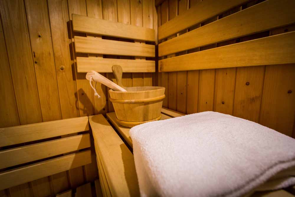 sauna bij hotel de doelen