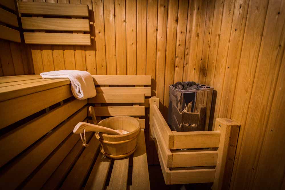sauna in hotel de doelen