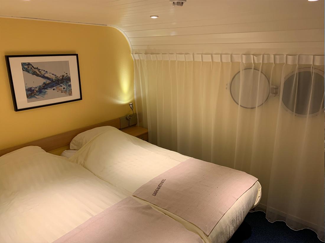 hotelboat merlijn kamer