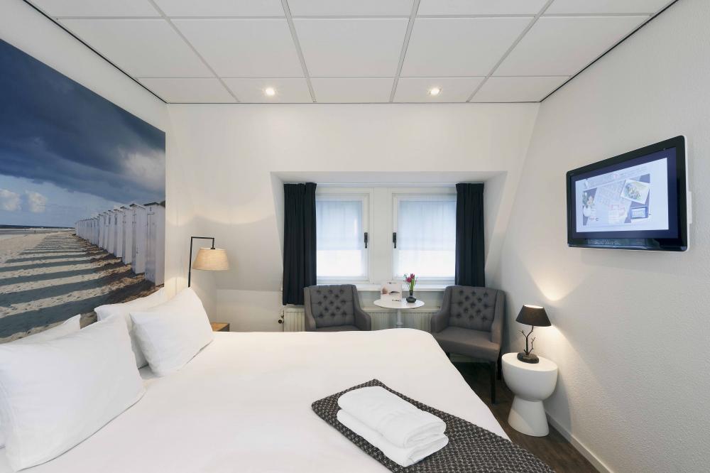 Hotelkamer overnachting luxe Texel DenBurg