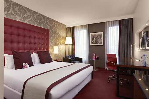 Hotelkamer arrangement aanbieding Amsterdam CrownePlaza