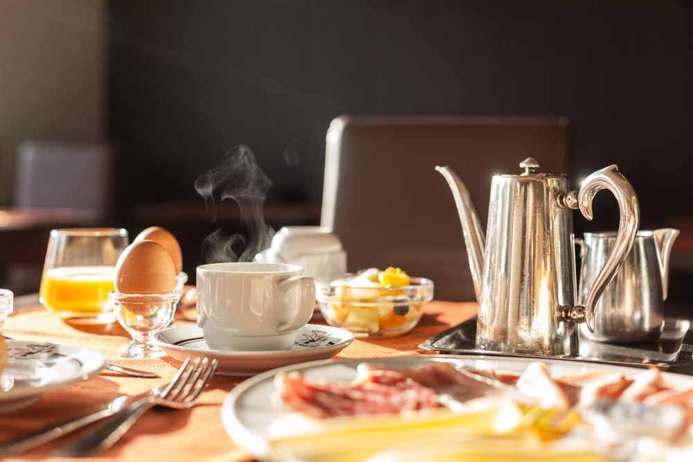 Hotel Les Mouettes ontbijt arrangement