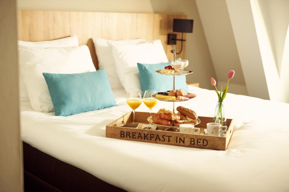 Hotel Texel Koog Ontbijt op bed