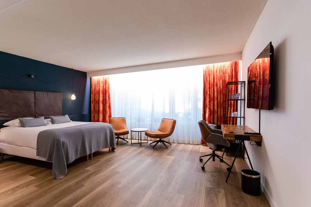 fletcher hotel in noord brabant de reiskoffer bosschenhoofd comfort kamer