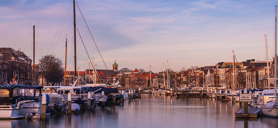 dordrecht fietsen van hotel naar hotel