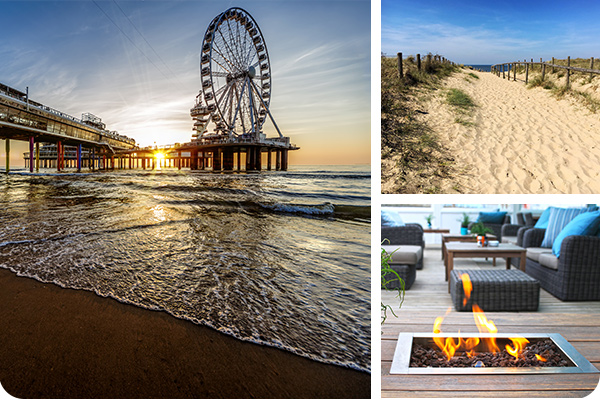 Fietsvakantie steden   stranden in Zuid Holland